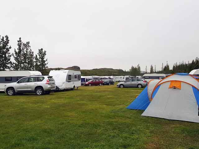 Volle Belegung auf einem Campingplatz im Osten - 19. Juli 2021